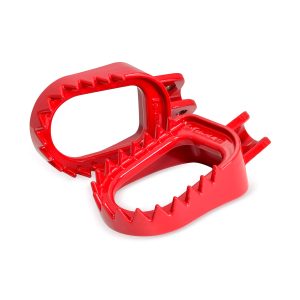 Posa Pie SHARK (CRF230, 250F, XR, Tornado, Xr200, DT200, FALCON, XRE - Rojo